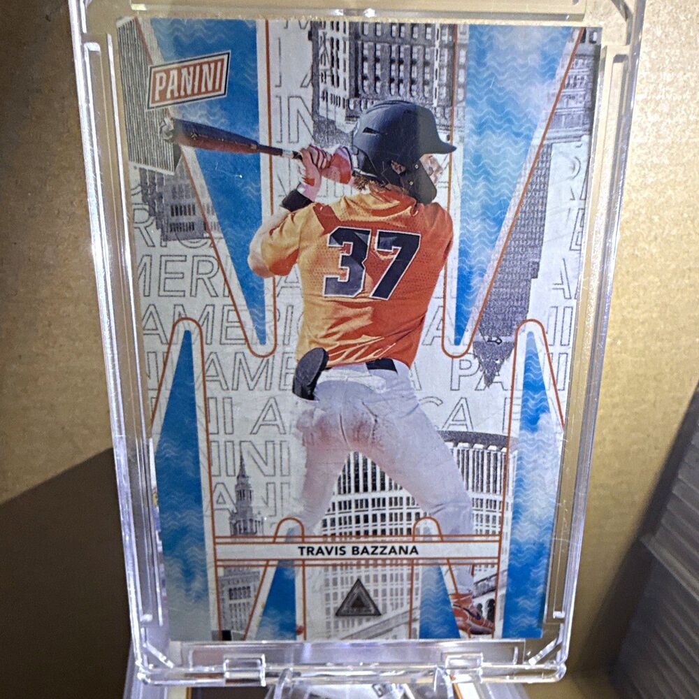 Panini 2024 National Travis Bazzana Rookie Patch #RP18 Oregon State Beavers